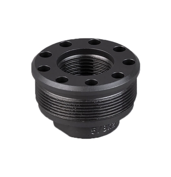 Picture of SilencerCo Alpha Direct Thread Mount Fits 9/16"x24 Black AC822