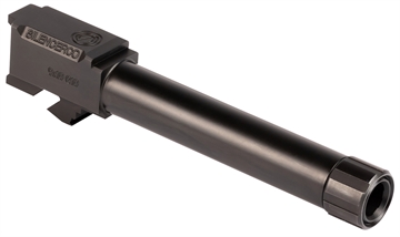 Picture of SilencerCo Threaded Barrel 4.50" 9mm Luger, Black Nitride Stainless Steel, Fits Glock 19 Gen 1-5/19X/G45 AC862