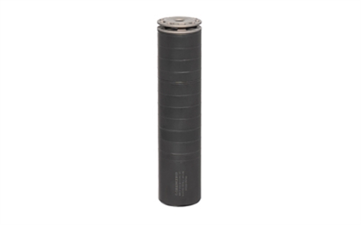 Picture of SilencerCo Scythe Series, Rifle Suppressor, 30 Caliber, Cerakote Finish, Black, 17-4 Stainless Steel Construction, Includes 5/8X24 Direct Thread Mount, 30 Caliber Single-Port Anchor Brake, Spanner Wrench, Bravo Multitool & Radial Tool SU5421