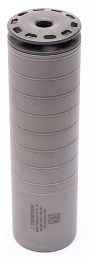 Picture of SilencerCo Scythe, Rifle Suppressor, 30 Caliber, Anodized Finish, Gray, Titanium Construction, 6.2oz SU5328