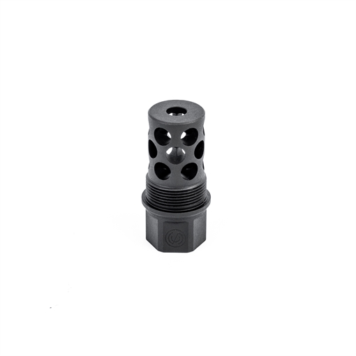 Picture of SilencerCo Compact Radial Brake, 223 Remington/556NATO, Fits 1/2X28, Compatible with SilencerCo Thread Over Mounts AC5231