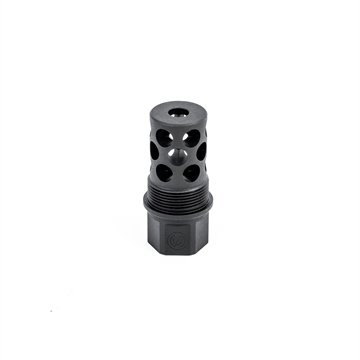 Picture of SilencerCo Compact Radial Brake, 30 Caliber, Fits 1/2X28, Compatible with SilencerCo Thread Over Mounts AC5232