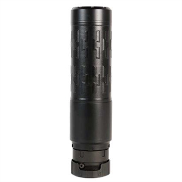 Picture of SilencerCo Velos, Suppressor, 556NATO/223 Remington, 5.98" Long, 15.2oz, 174 Stainless Steel & Inconel 625 Construction, V-Series Cerakote Finish, Black SU5059