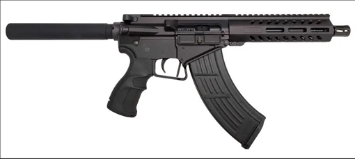 Picture of SILVER SHADOW GILBOA M43 PISTOL HGA 7.62X39MM 7.5IN BBL BLACK 1-30RD MAG 1:10RH TWIST G7P762SAB