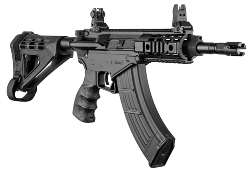Picture of SILVER SHADOW GILBOA M43 PISTOL HGA 7.62X39MM 7.5IN BBL BLK W STABILIZING BRACE 30RD MAG 1:10RH TW. G7SB762SAB