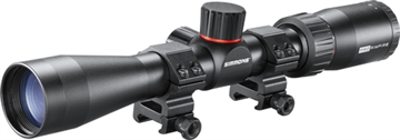 Picture of Simmons Pro Target Rimfire Rifle Scope 3-9x32mm 1" SFP .22 Dropzone with Weaver Style Rings SPR3932
