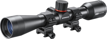 Picture of Simmons Pro Target Rimfire Rifle Scope 4x32mm 1" SFP Truplex Dovetail Rings SPR432