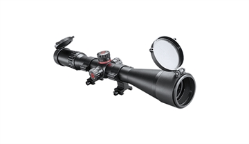 Picture of SIMMONS PRO TARGET RIFLE SCOPE 6-24X44 BLACK MIL DOT RETICLE TARGET TURRETS W RINGS ( BOX ) SIM62444