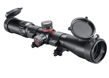 Picture of SIMMONS PRO TARGET RIFLE SCOPE2.5-10 X 40 BLACK MIL DOT RETICLE TARGET TURRETS W RINGS ( BOX ) SIM251040