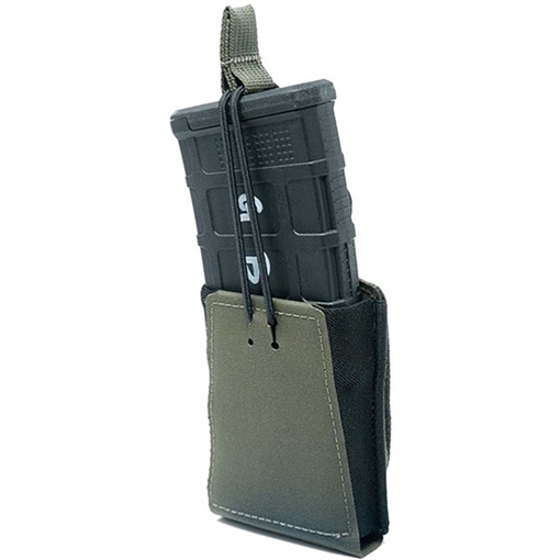 Picture of SINGLE RIFLE 7.62MM RIFLE POUCH WITH BUNGEE RETENTION GEAR-SRMP-7.62-BR-RG -