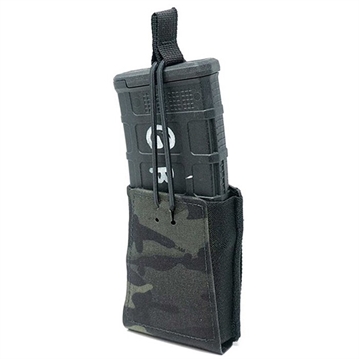 Picture of SINGLE RIFLE 7.62MM RIFLE POUCH WITH BUNGEE RETENTION GEAR-SRMP-7.62-BR-MCB -