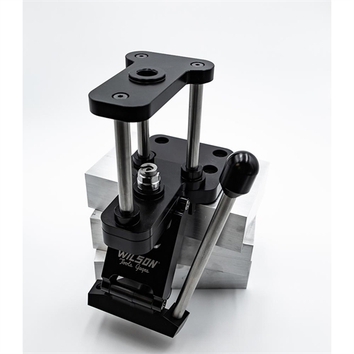 Picture of L.E. Wilson SINGLE STAGE RELOADING PRESS BLACK/STAINLESS WIL-SSTP