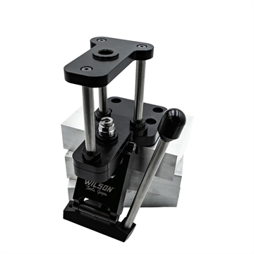 Picture of L.E. Wilson SINGLE STAGE RELOADING PRESS BLACK/STAINLESS WIL-SSTP