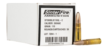 Picture of SINTERFIRE SF300BLK110GL-C 300 BO GL  110G LF   50 SF300BLK110GLC