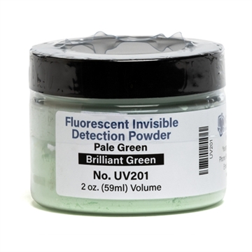 Picture of Sirchie Fluorescent Invisible Detection Powder Pale Green UV201