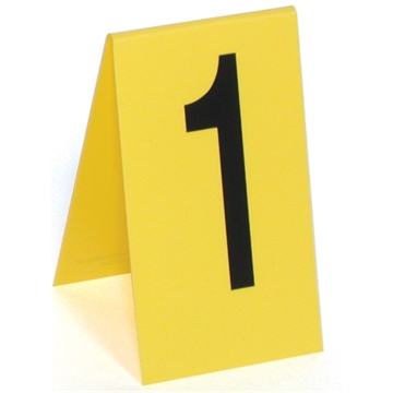 Picture of Sirchie Plastic Photo Evidence Numbers 1-15 PEN15V