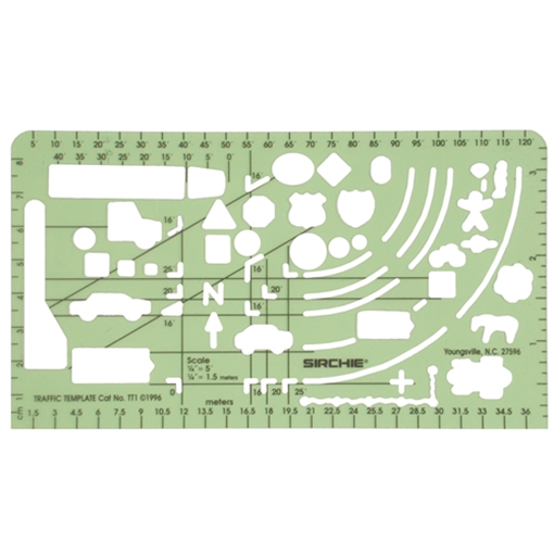 Picture of Sirchie Traffic Template TT1