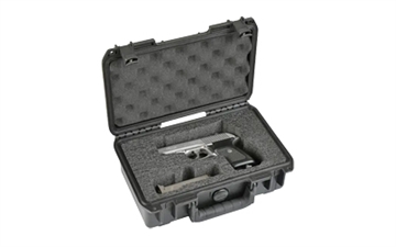 Picture of SKB Sports 3I-Series, Pistol Case, 11.75"x8.00"x3.875", Polypropylene Copolymer Resin, Black, Customizable Foam Cut Out 3I-1006-SP