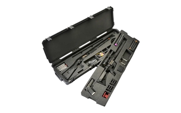 Picture of SKB Sports iSeries 3 Gun Competition Case, 53"x17", Polypropylene Copolymer Resin, Black 3I-5014-3G