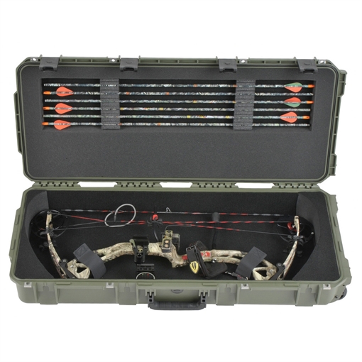 Picture of SKB SKB iSeries Parallel Limb Bow Case Green Small 3I-3614-PL-M