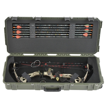 Picture of SKB SKB iSeries Parallel Limb Bow Case Green Small 3I-3614-PL-M