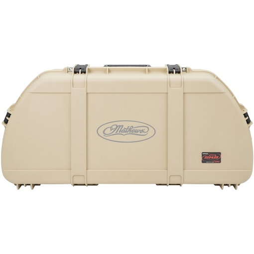 Picture of SKB SKB Mathews iSeries Shaped Bow Case Tan 3I-4318-MPL-T