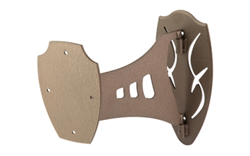 Picture of Skull Hooker Single Shoulder Mount, Powder Coat Finish, Brown SKH-SSM-BRN SKHSSMBRN