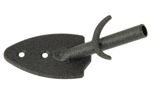 Picture of Skull Hooker Flush Wall Mount, Powder Coat Finish, Black SKH-FWM-BLK