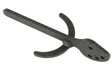 Picture of Skull Hooker Large Prong for Trophy Tree, Black, Trophy Tree Not Included SKH-TT-LRG-PRG