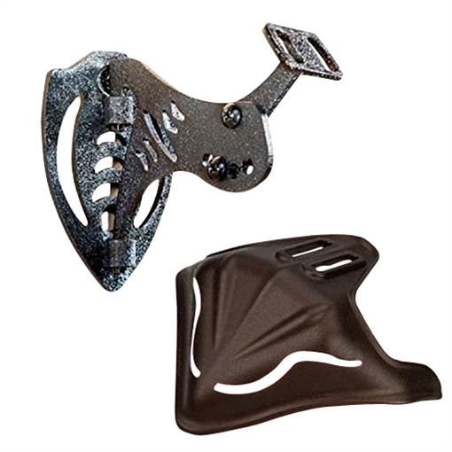 Picture of Skull Hooker Bone Bracket/Skull Cap Combo, Powder Coat Finish, Black SKH-BB-SC-ASSY SKHBBSCASSY