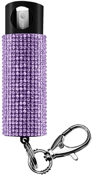 Picture of SKYLINE USA INC Pepper Spray Bling-It-On 18% OC/UV Dye Range 16ft 0.50oz Purple Includes Keychain PSGDBOPR
