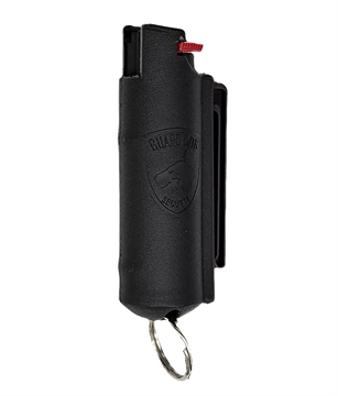Picture of SKYLINE USA INC Quick Action Red Pepper 16 ft Black Includes Belt Clip/Keychain PSGDQABK