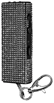 Picture of SKYLINE USA INC Stun Gun Bring-It-On Black Features LED Light Includes Keychain SGGDBOBK