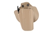 Picture of Safariland 578 GLS, Pro-Fit, Wide Frame Holster, Right Hand, Flat Dark Earth, Long Slide (Similar to GL34, 35, 17L), Paddle & Belt Loop Combo, SafariSevern Material 578-450-551