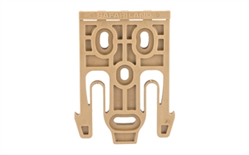 Picture of Safariland Model 6004-19 Quick Locking System Holster Fork, Single Kit Only, Coyote Brown Finish 6004-19-76