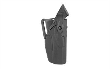 Picture of Safariland 7360, 7TS, ALS/SLS Mid-Ride Level-III Retention Holster, Right Hand, Black, Fits Glock 17, Plain, Polymer 7360-835-411