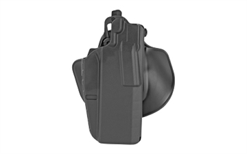 Picture of Safariland Model 7378, 7TS, ALS Slim Concealment Holster w/ Flexible Paddle and Adjustable Belt Loop, Fits 1911 Government, Kydex, Black, Right Hand 7378-53-411