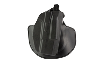 Picture of Safariland 7378 7TS, ALS, Automatic Locking System, Outside the Waistband Paddle/Belt Loop Holster Combo, Fits Glock 43/43X/43X MOS/and Springfield Hellcat, Plain Finish, Black, Right Hand 7378V2-895-411