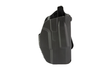 Picture of Safariland 7371 7TS, ALS, Automatic Locking System, Outside the Waistband Paddle/Belt Loop Holster, Fits Glock 43/43X/43X MOS/and Springfield Hellcat, Plain Finish, Black, Right Hand 7371V2-895-411