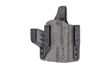 Picture of Safariland INCOG-X, Joint Collaboration with Haley Strategic, Inside the Waistband Holster, Fits Glock 17/19 with Light, Microfiber Suede Wrapped Boltaron Construction, Black, Right Hand 1334623