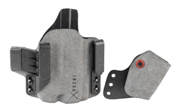 Picture of Safariland INCOG-X, Joint Collaboration with Haley Strategic, Inside the Waistband Holster, Fits Sig Sauer P365X-Macro w/Light, Integrated Magazine Caddy, Microfiber Suede Wrapped Boltaron Construction, Gray, Right Hand 1335535