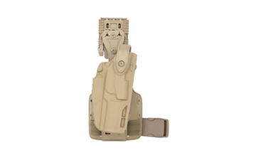 Picture of Safariland MHHC, ALS/SLS Mid-Ride Level-III Retention Holster, Left Hand, Tan, Sig M17, Plain, Polymer MHH-KIT1-450-552