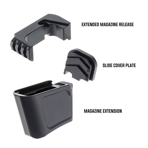 Picture of Tyrant Cnc SLIDE COVER PLATE BLACK TD-G43SP-BLK