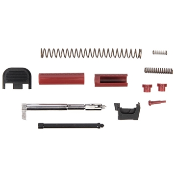 Picture of Polymer80 SLIDE PARTS KIT FOR GLOCK 9MM, BLK/RED P80-PFP-SKIT-BLK/RED