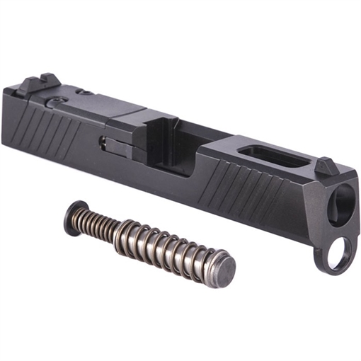 Picture of Brownells BRN WINDOW SLIDE ASSEMBLY FOR GLOCK 43 WITH HOLOSUN 407K CUT    G43-WSA
