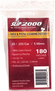 Picture of SLIP 2000 CLEANING PATCHES 1" SQUARE .22 CALIBER 180-PACK 60947