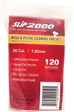 Picture of SLIP 2000 CLEANING PATCHES 2" SQUARE .30/7.62MM 120-PACK 60950