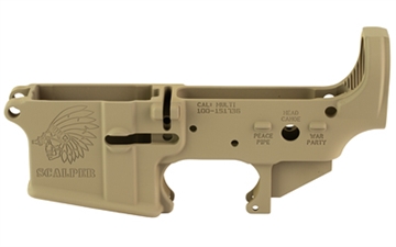 Picture of Sons of Liberty Gun Works SCALPER, Stripped Lower Receiver, Semi-automatic, Cerakote Finish, Flat Dark Earth SCALPER-FDE
