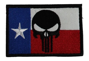 Picture of SME FLGTXPUN      TEXAS FLAG W/PUNISHER