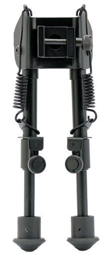 Picture of SME Shooting Bipod Black Anodized 6-9" Aluminum SMEBPSPR